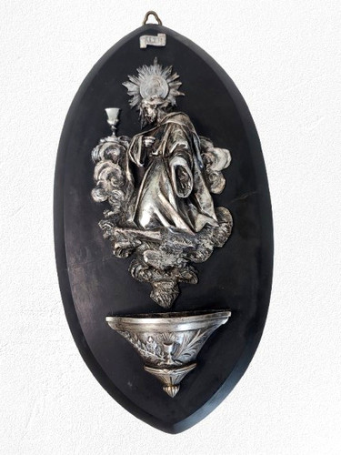 Bénitier crucifix xixe - xixe, –