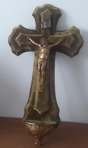 Beau crucifix benitier - beau, en